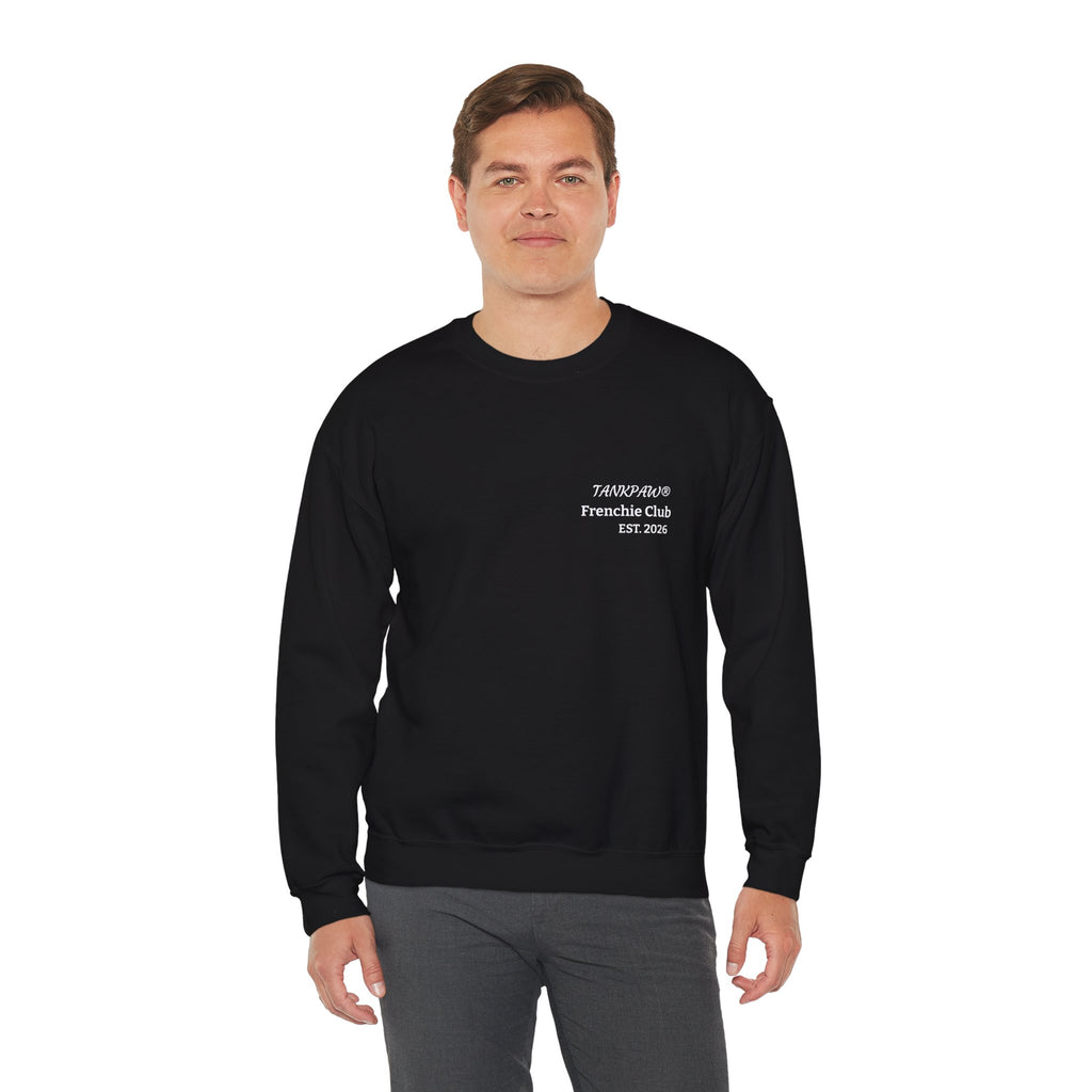 TankPaw® Frenchie Strong Club Premium Sweatshirt – Vintage French Bulldog Crewneck