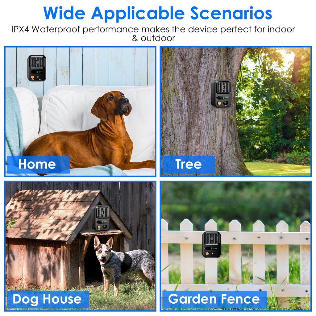 Anti Bark Device for Dogs | Safe Bark Control Training Tool for Indoor & Outdoor Use
