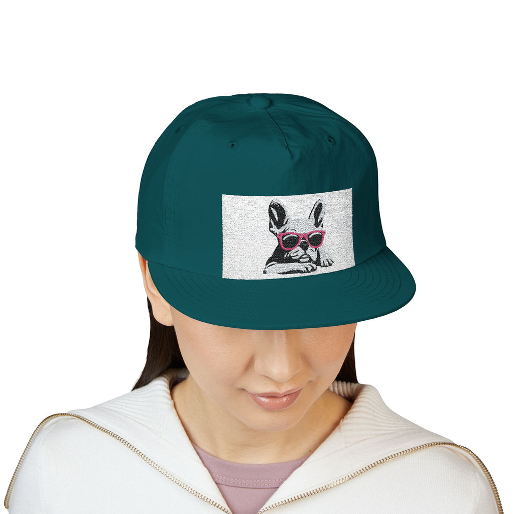 Surf Cap —French Bulldog Mom Hat – Embroidered Baseball Cap for Frenchie Lovers
