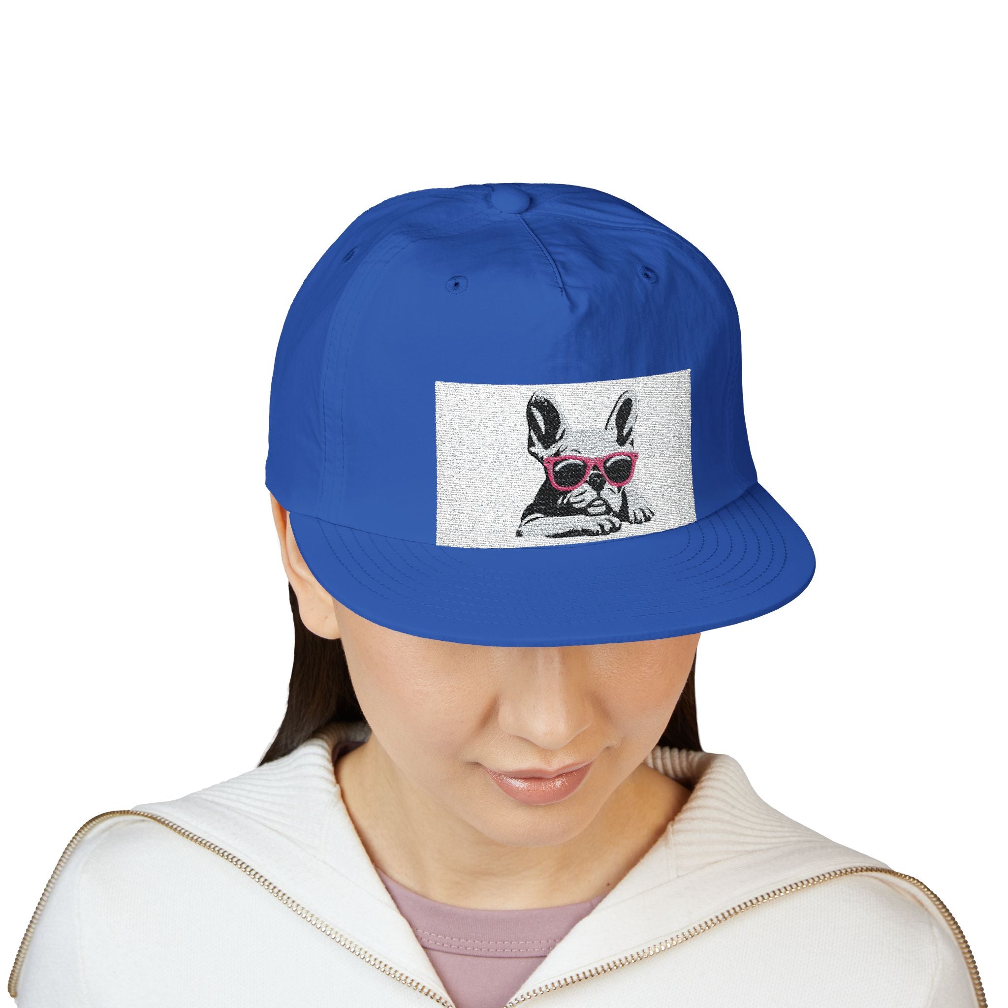 Surf Cap —French Bulldog Mom Hat – Embroidered Baseball Cap for Frenchie Lovers
