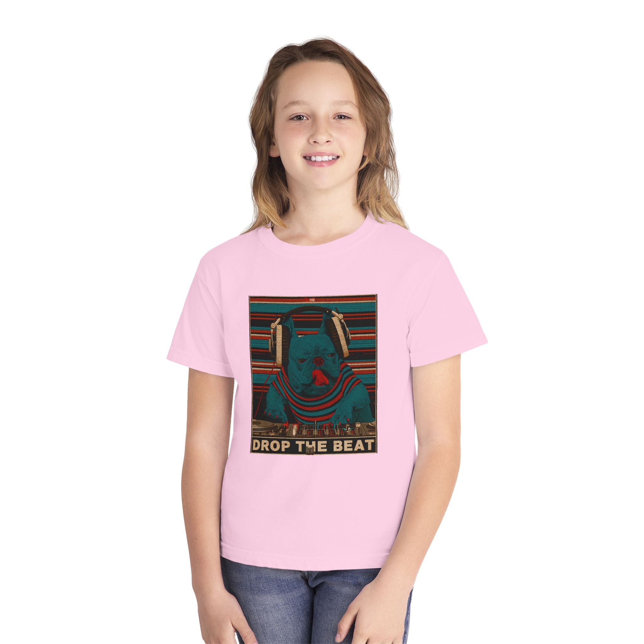 Frenchie Youth T-Shirt – Fun French Bulldog Tee for Boys & Girls