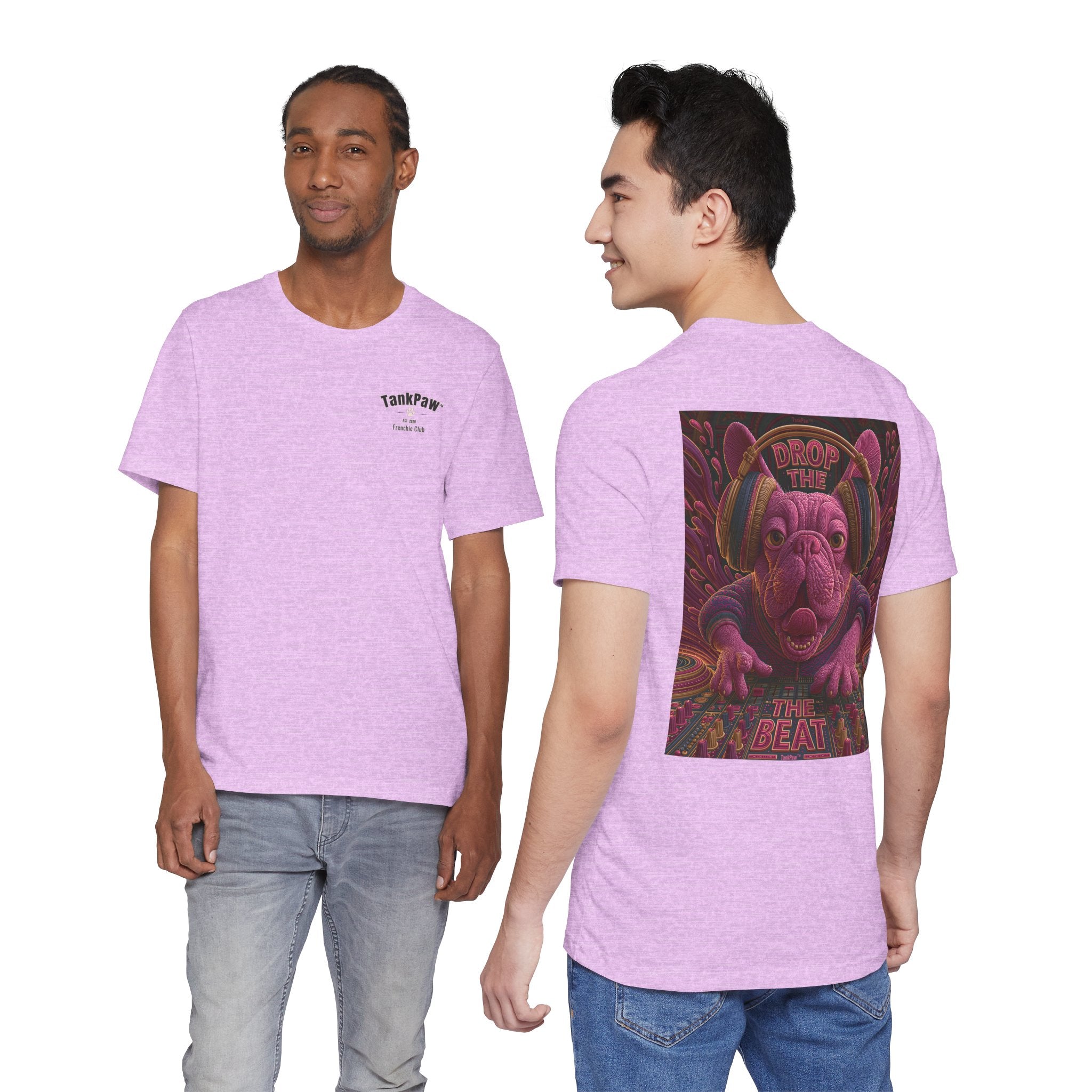 Electric French Bulldog T-Shirt – Neon DJ Dog Shirt for Music Lovers