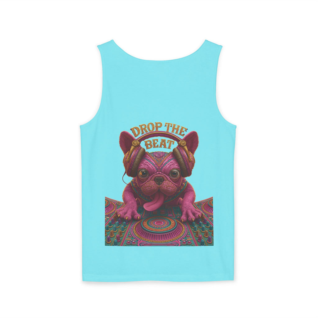 French Bulldog DJ Tank Top – EDM Music Festival Shirt for Dog Lovers | TankPaw™