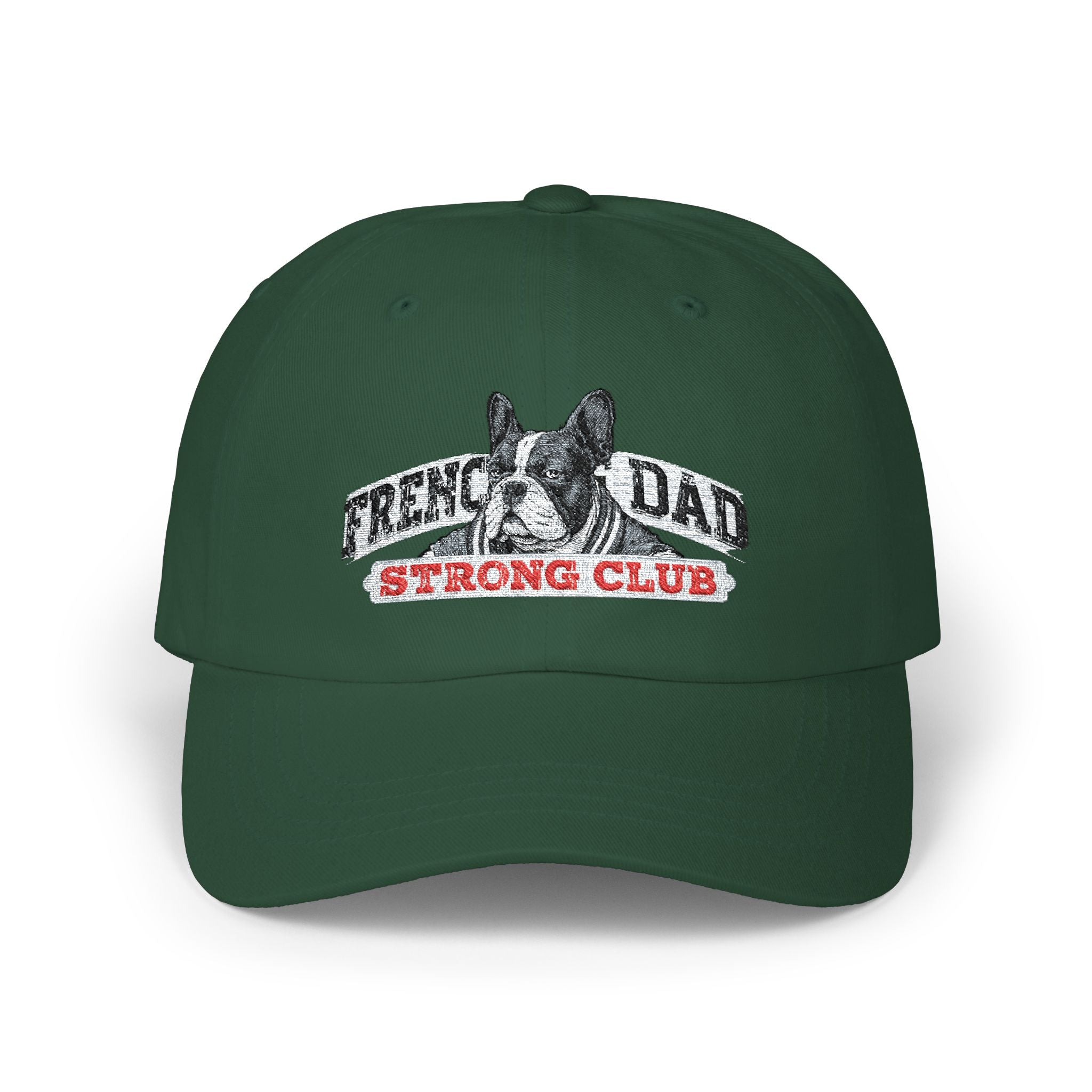 Dad Cap — TankPaw® Frenchie Dad Embroidered Baseball Cap – Premium French Bulldog Dad Hat for Dog Lovers