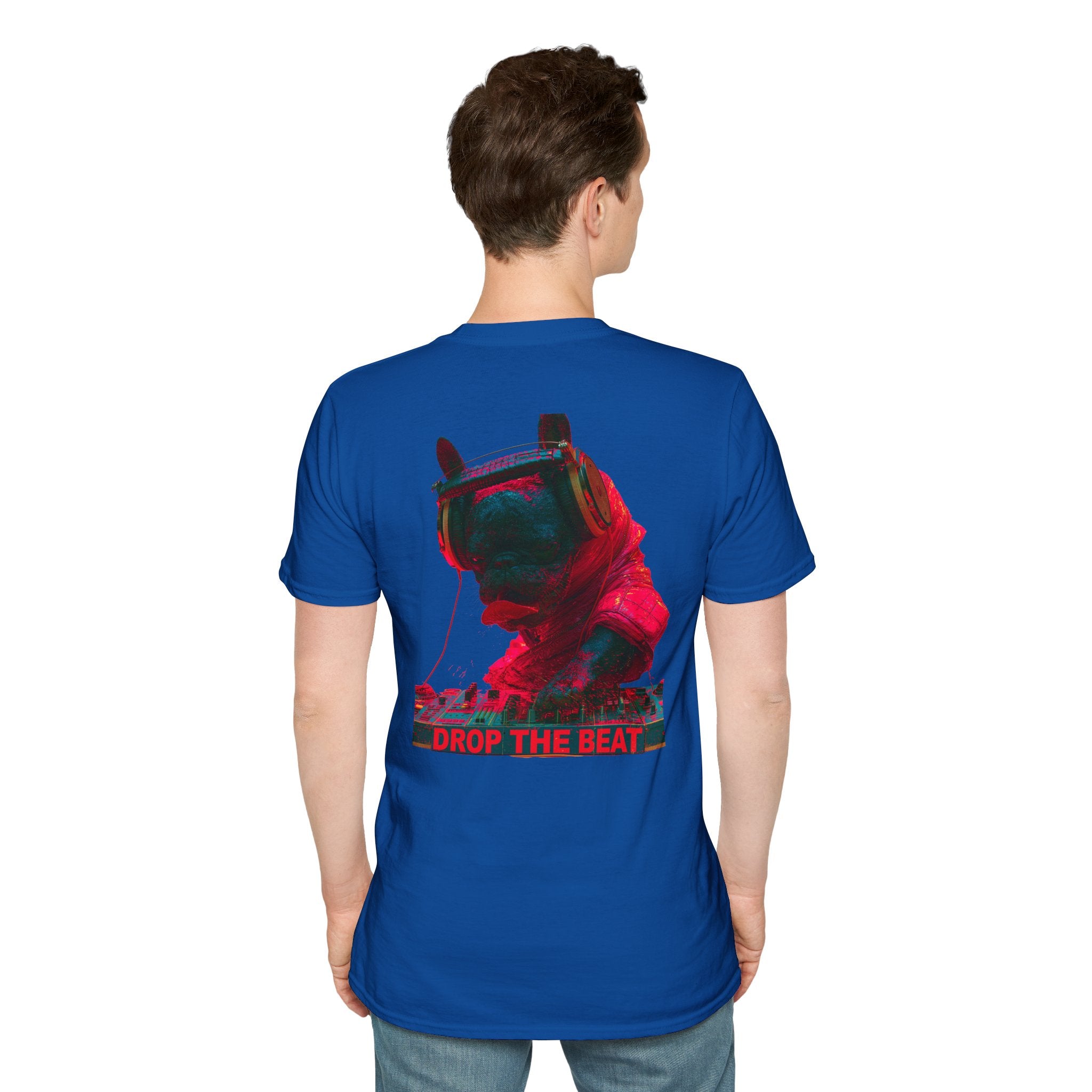 Frenchie Beats T-Shirt – DJ French Bulldog Music Festival Graphic Tee