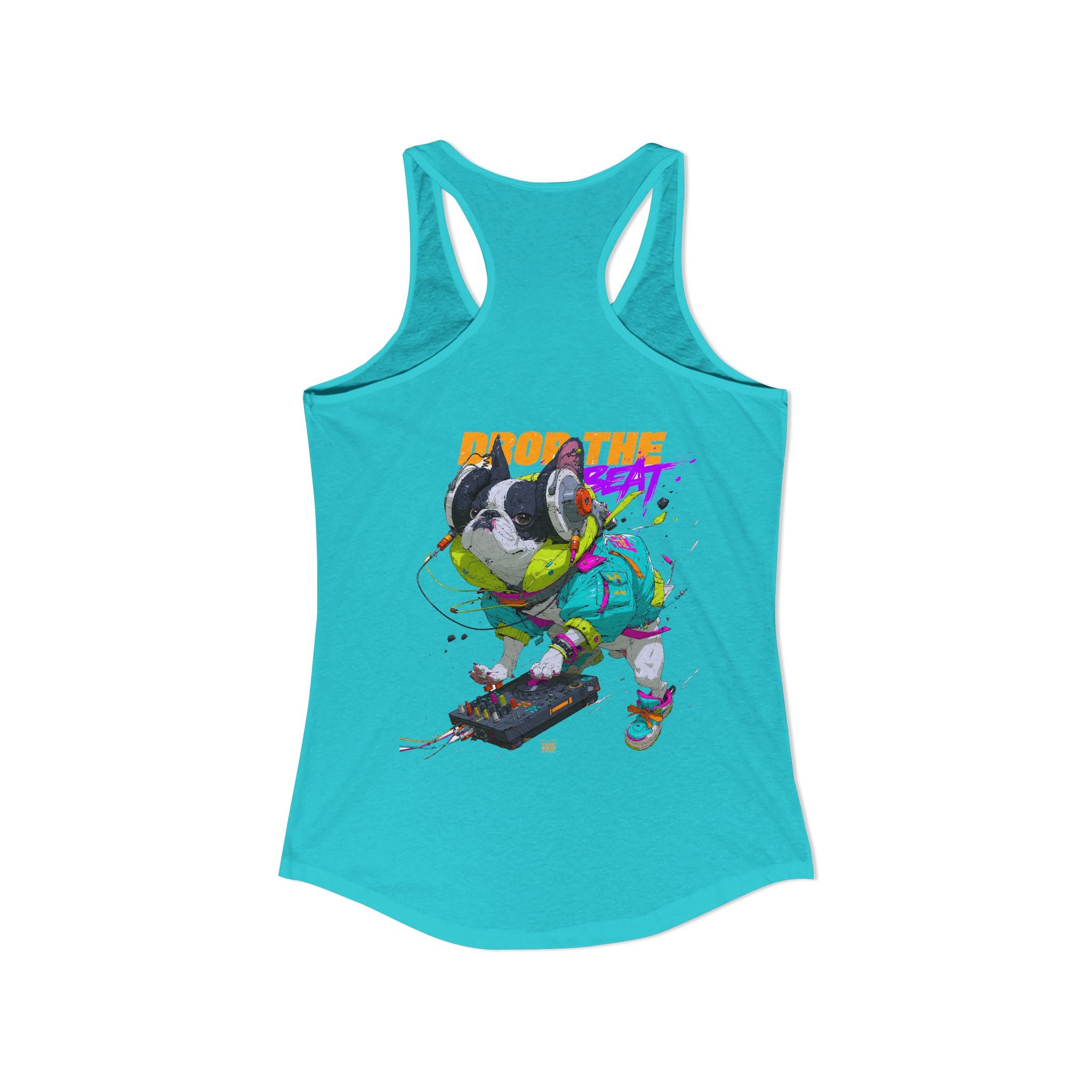 Women's French Bulldog Tank Top – Cute Frenchie Sleeveless Shirt for Dog Lovers
