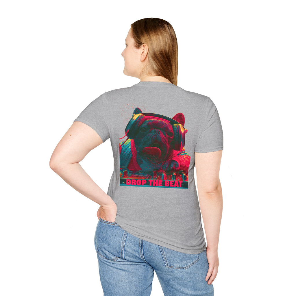 DJ French Bulldog T-Shirt – EDM Music Festival Shirt for Frenchie Lovers