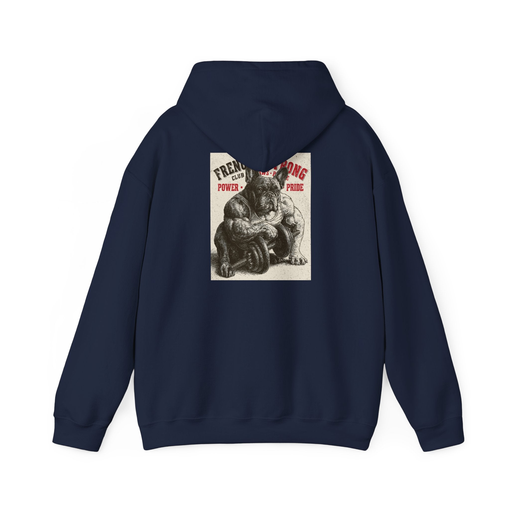 Frenchie Dad Hoodie – Premium French Bulldog Pullover Sweatshirt by TankPaw®