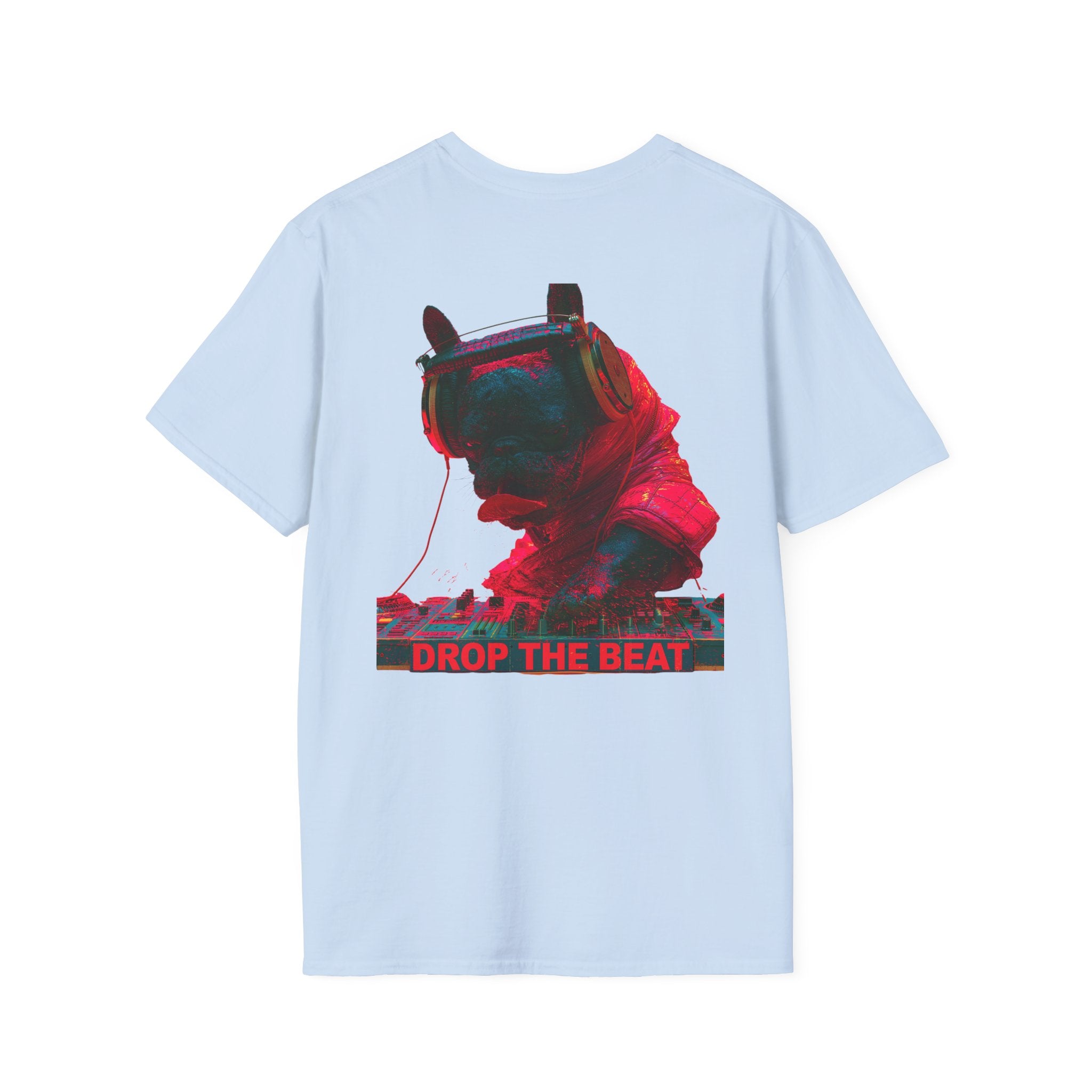 Frenchie Beats T-Shirt – DJ French Bulldog Music Festival Graphic Tee