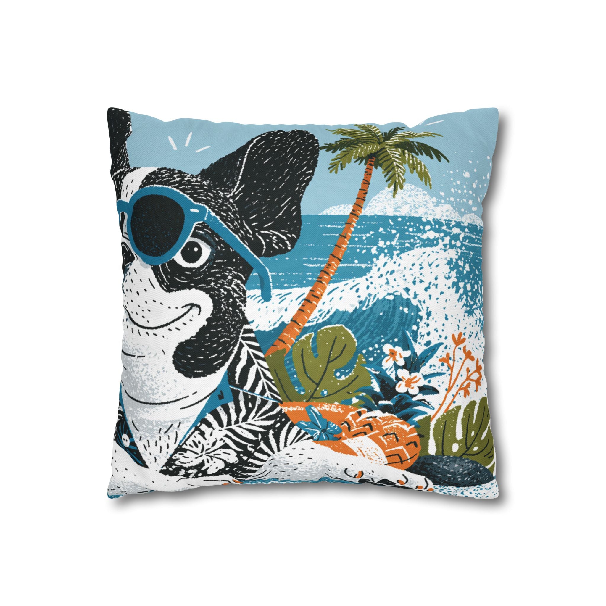 French Bulldog Throw Pillow – Cute Frenchie Decorative Cushion for Dog Lovers
