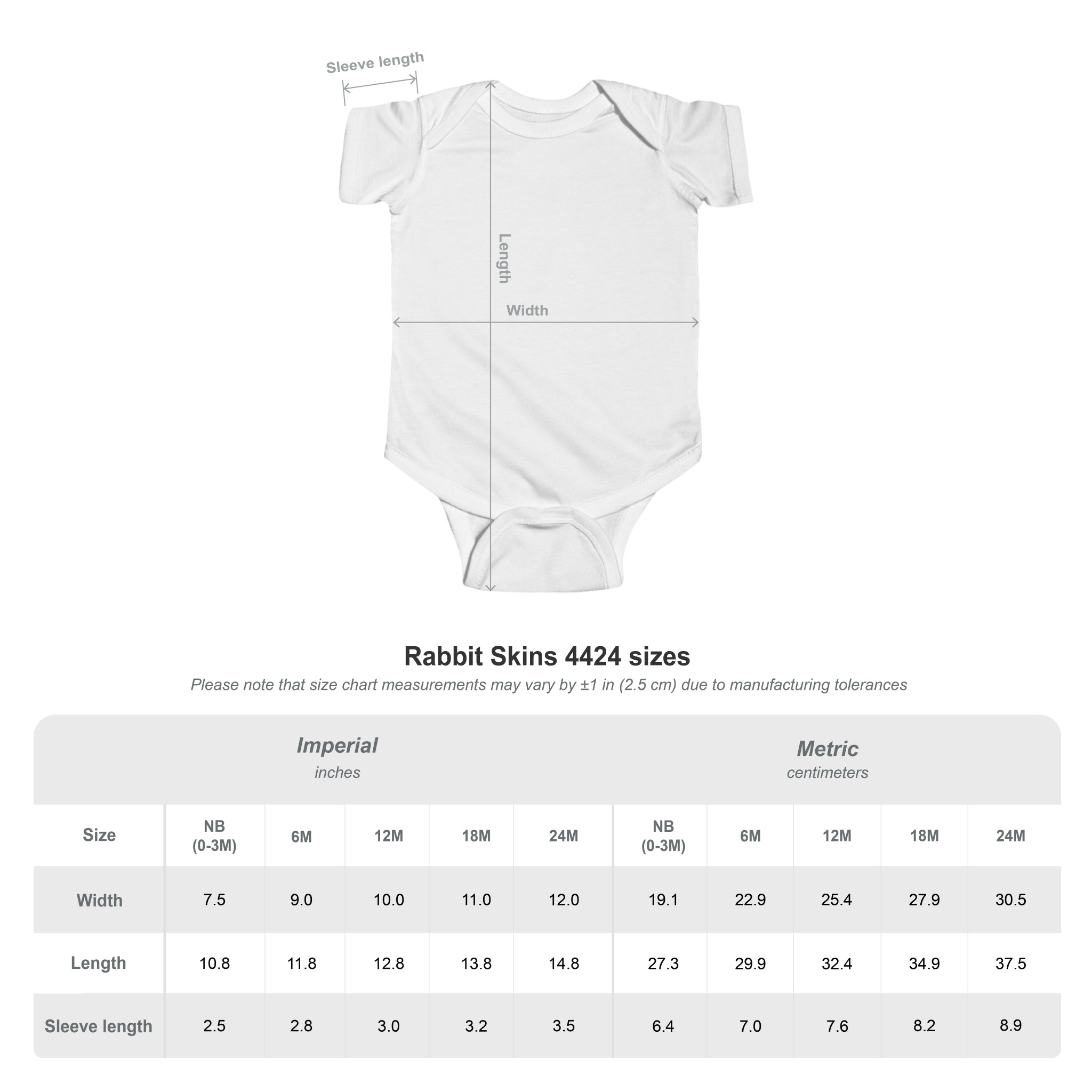 Infant Bodysuit – "Happy and Daring" Cute French Bulldog Baby Onesie