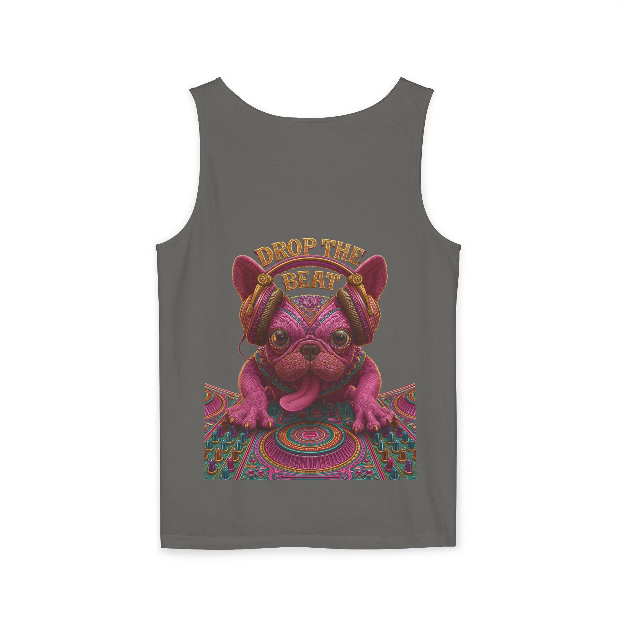 French Bulldog DJ Tank Top – EDM Music Festival Shirt for Dog Lovers | TankPaw™