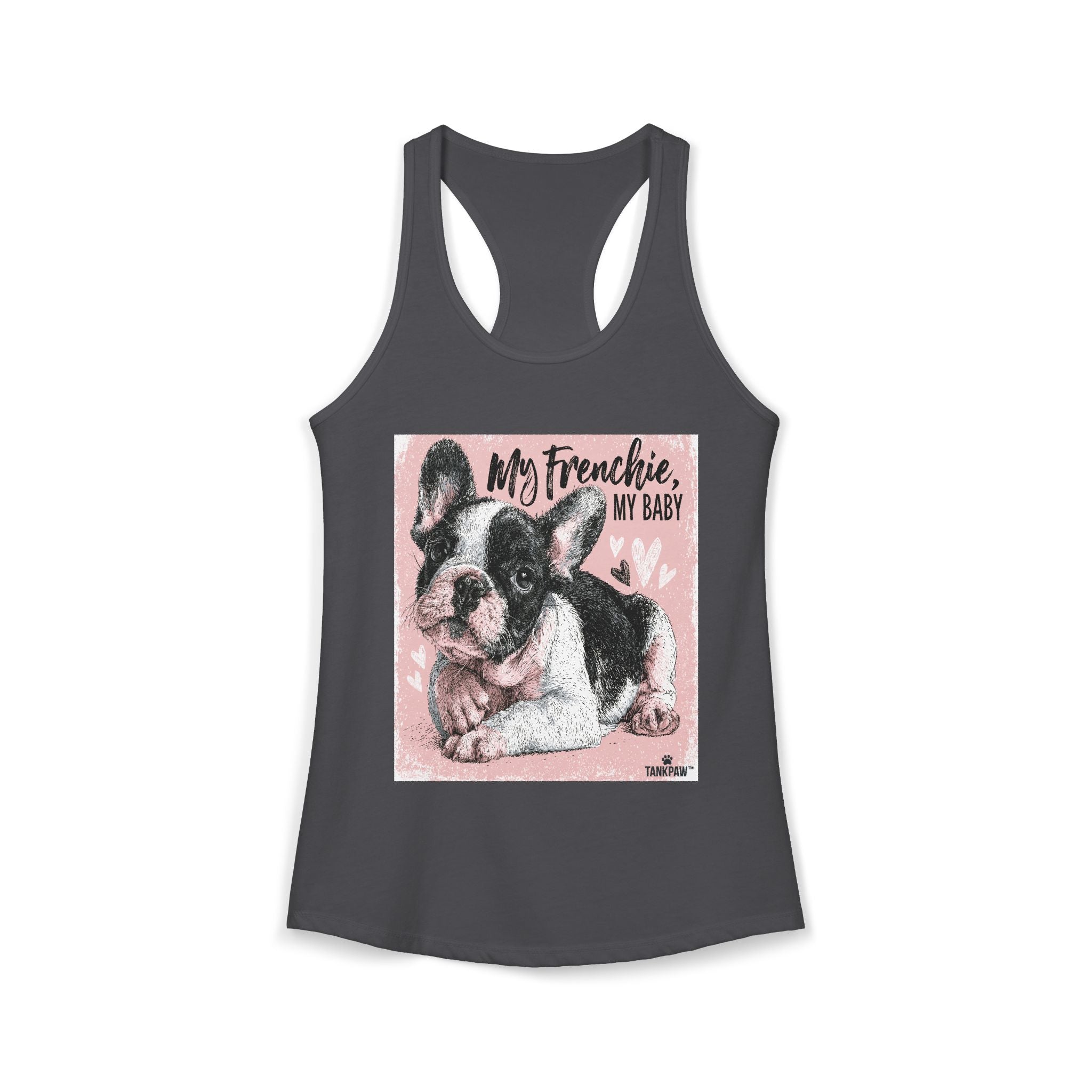 Frenchie Mom Women's Tank Top – French Bulldog Mom Sleeveless Shirt | Cute Dog Lover Gift | TankPawFrenchie Mom