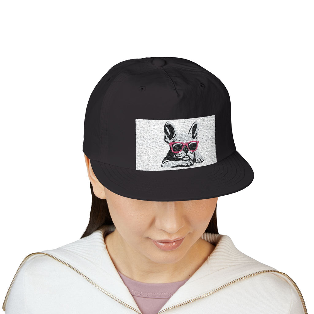 Surf Cap —French Bulldog Mom Hat – Embroidered Baseball Cap for Frenchie Lovers