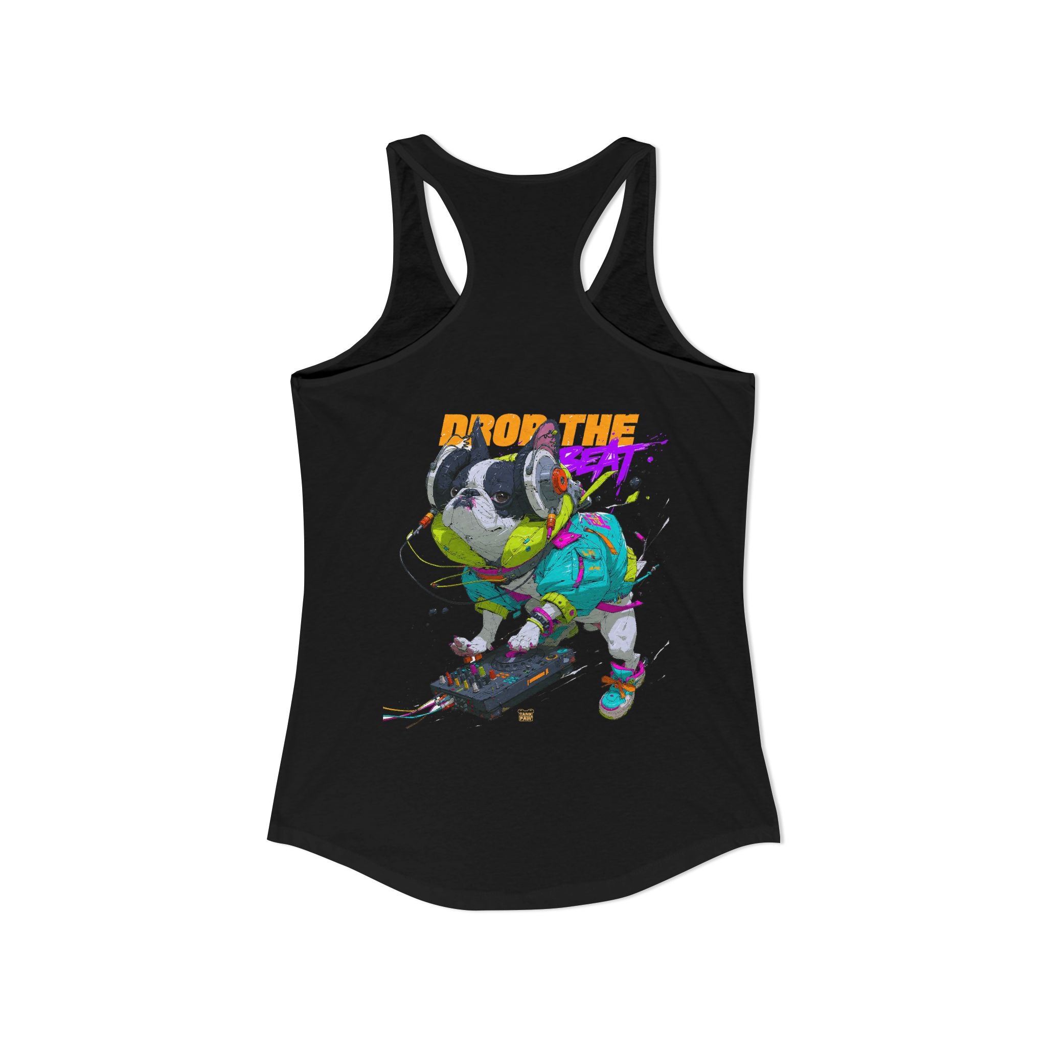 Women's French Bulldog Tank Top – Cute Frenchie Sleeveless Shirt for Dog Lovers