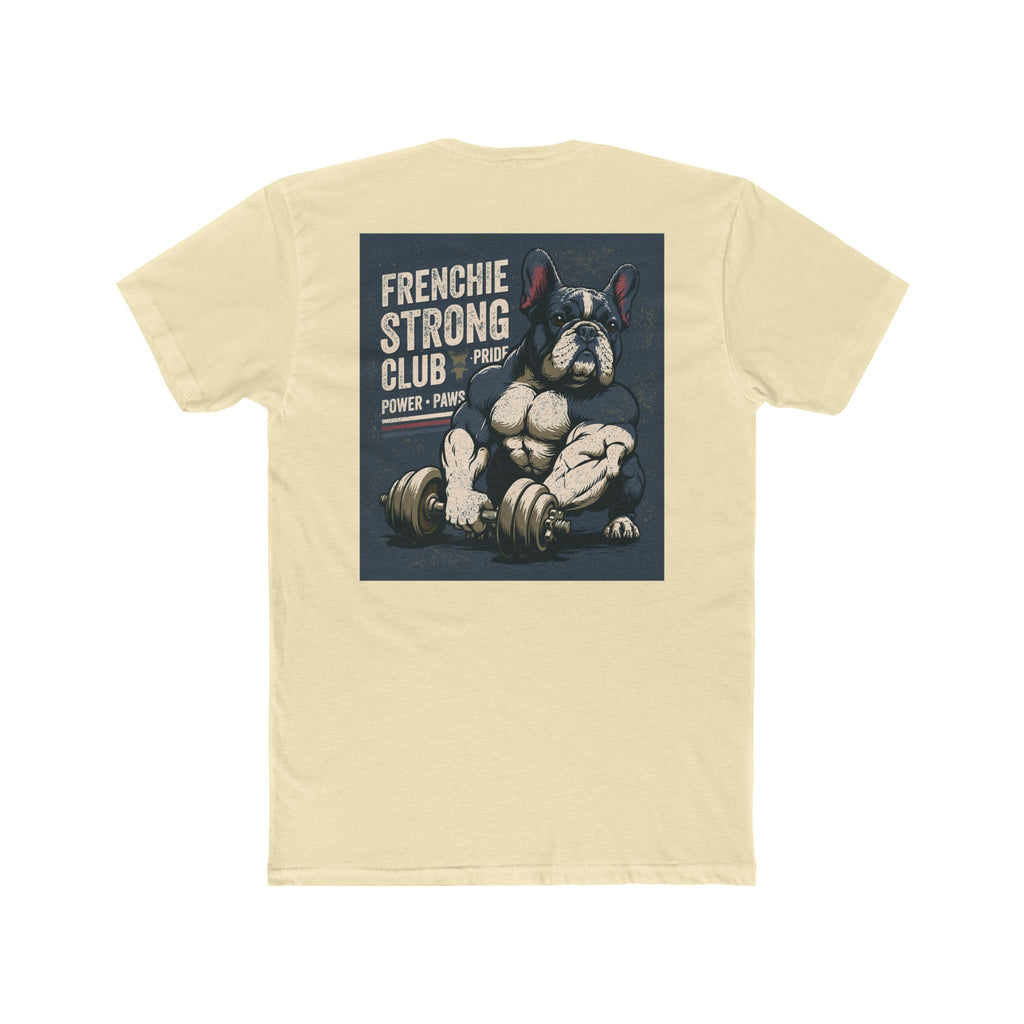Muscular French Bulldog Graphic T-Shirt | TankPaw™ Gym Collection