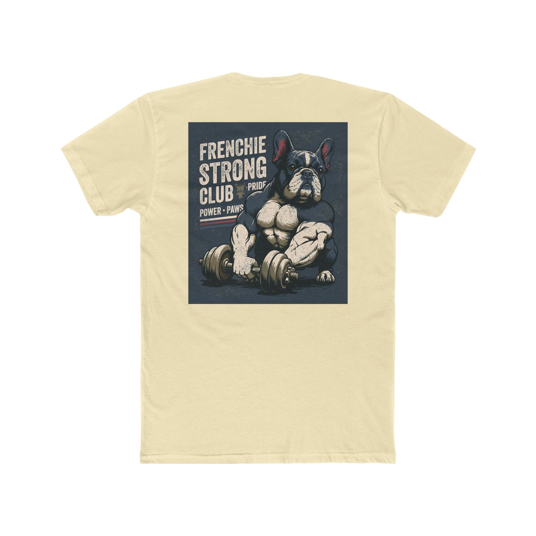 Muscular French Bulldog Graphic T-Shirt | TankPaw™ Gym Collection