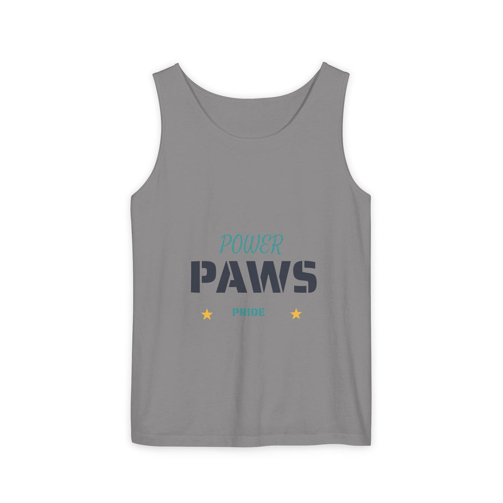 Power Paws Tank Top — "Frenchie Strong" Graphic Dog Fitness Tank