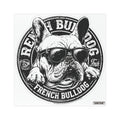French Bulldog Car Magnet – Frenchie Dad Premium Dog Lover Decal | Funny Pet Owner Vehicle Sticker | TankPaw