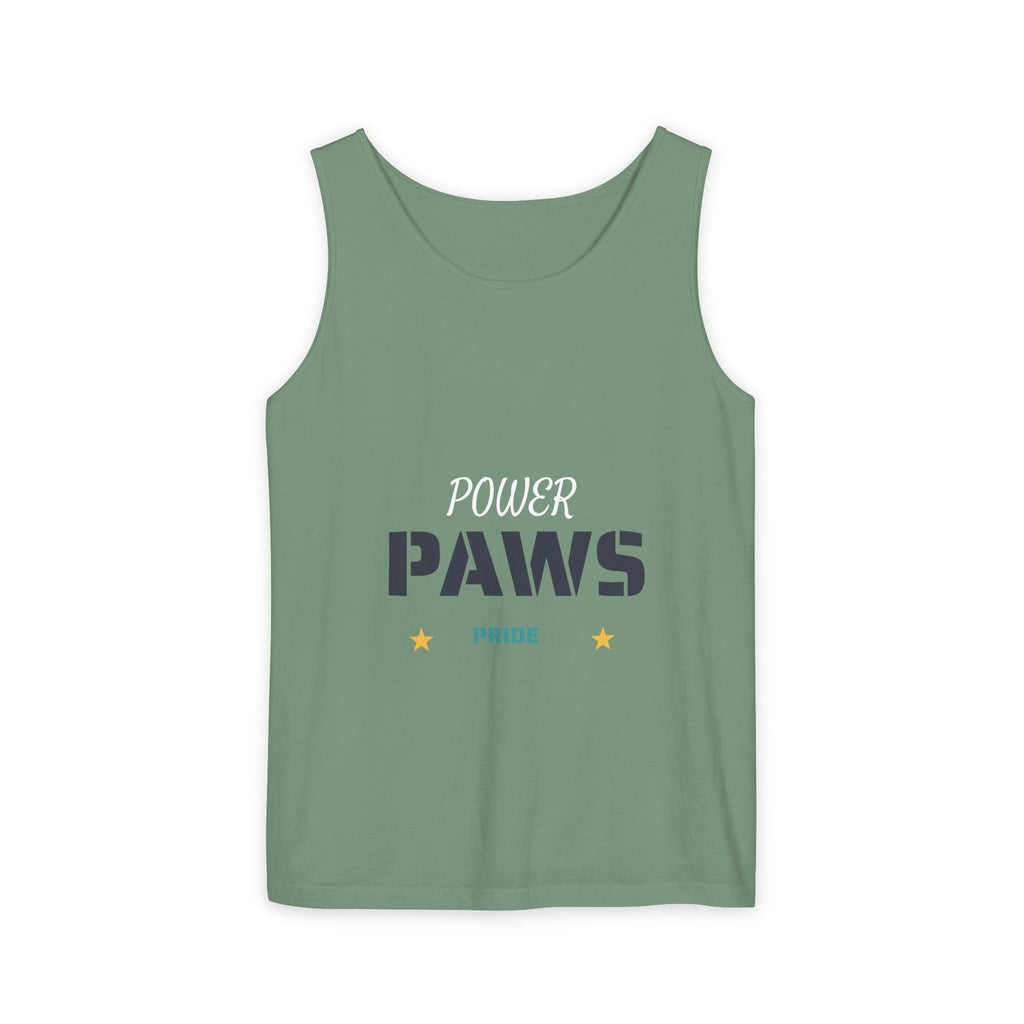 Power Paws Tank Top — "Frenchie Strong" Graphic Dog Fitness Tank
