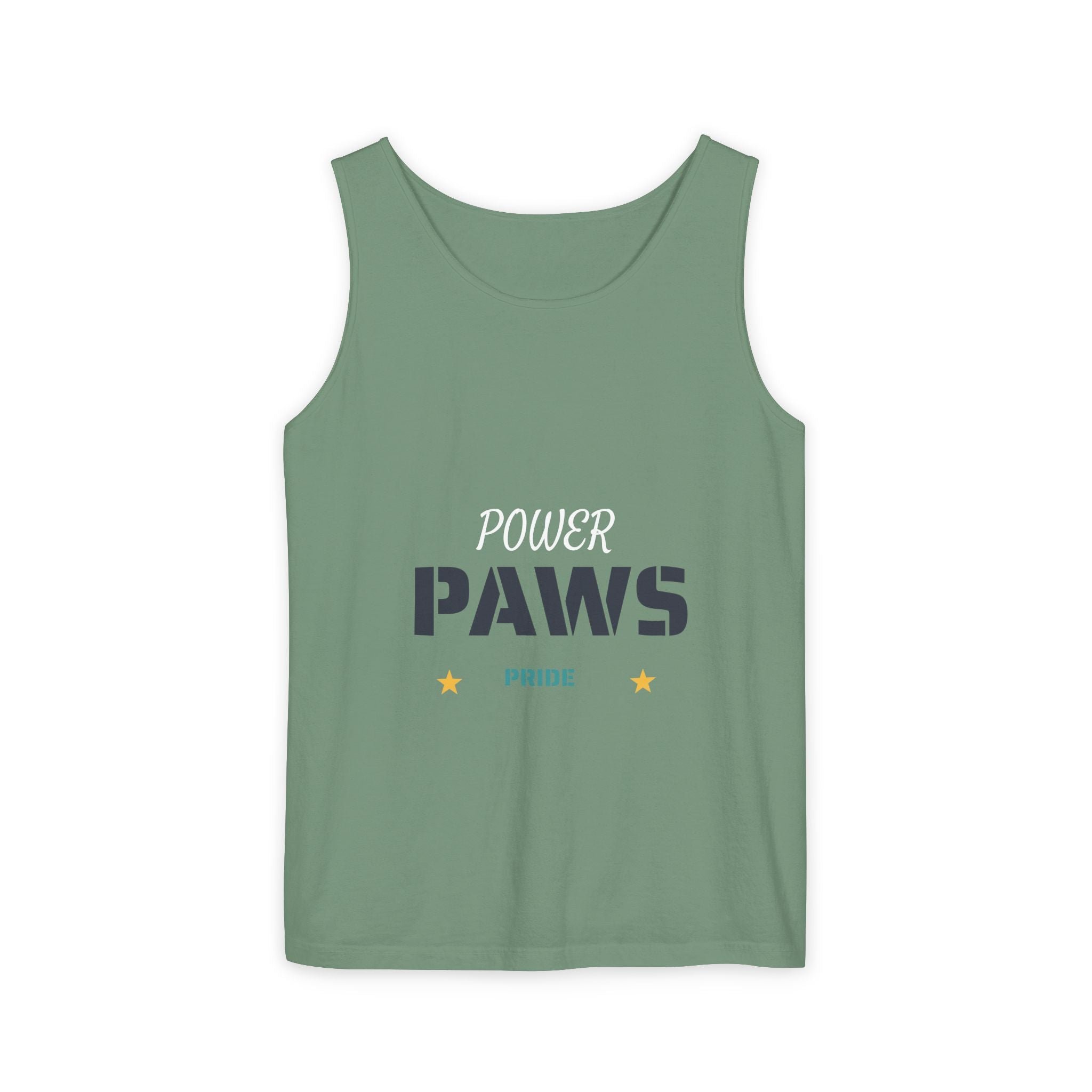 Power Paws Tank Top — "Frenchie Strong" Graphic Dog Fitness Tank