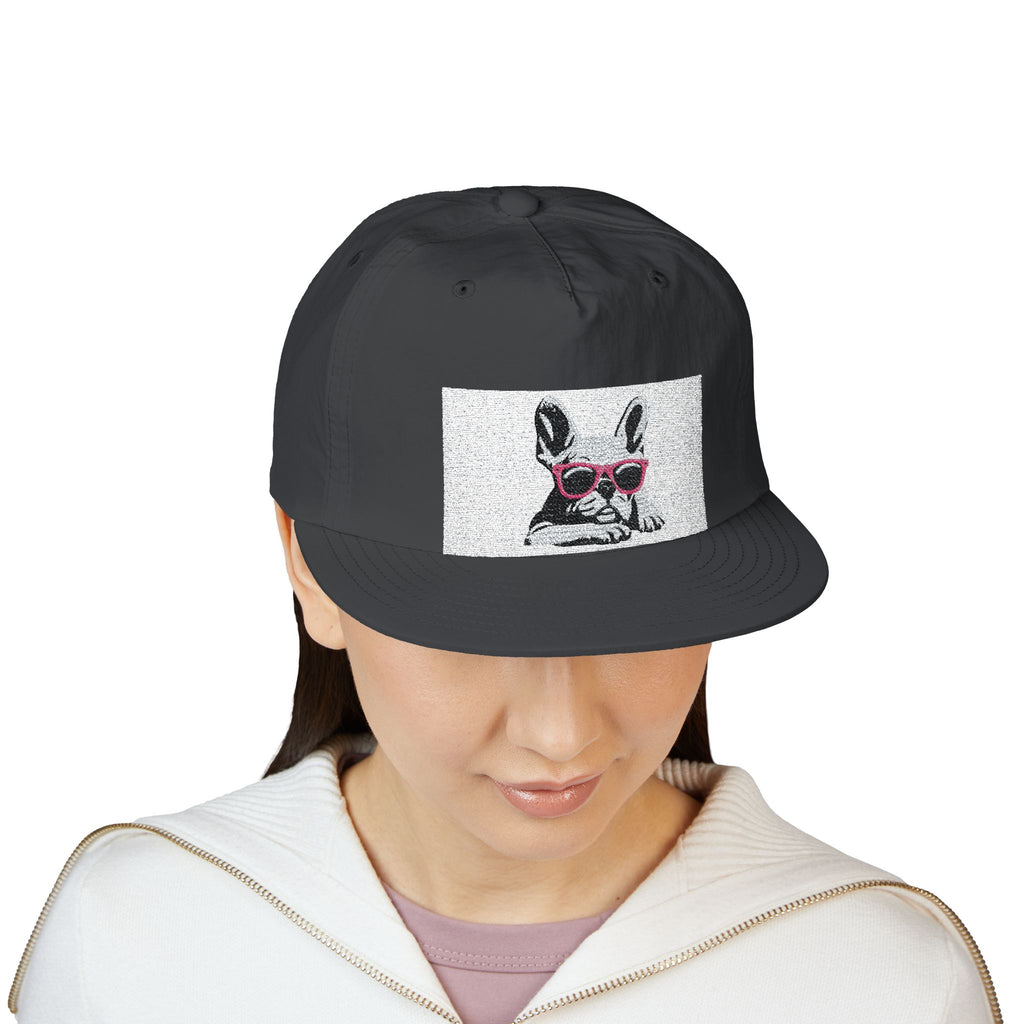 Surf Cap —French Bulldog Mom Hat – Embroidered Baseball Cap for Frenchie Lovers