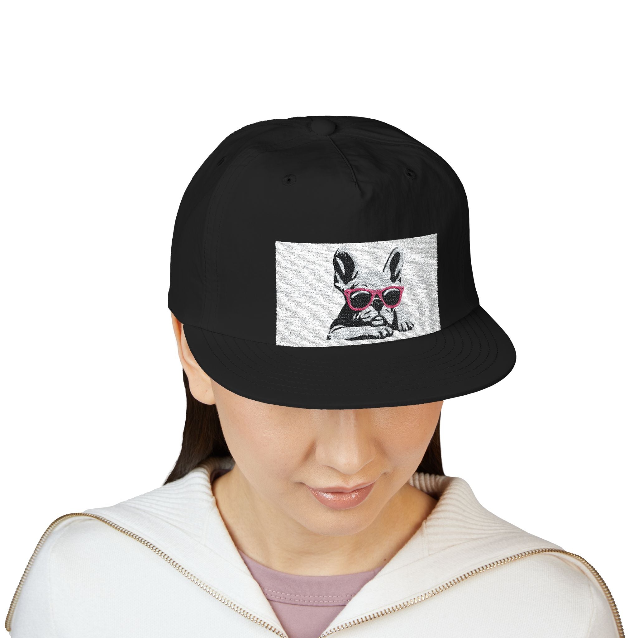 Surf Cap —French Bulldog Mom Hat – Embroidered Baseball Cap for Frenchie Lovers
