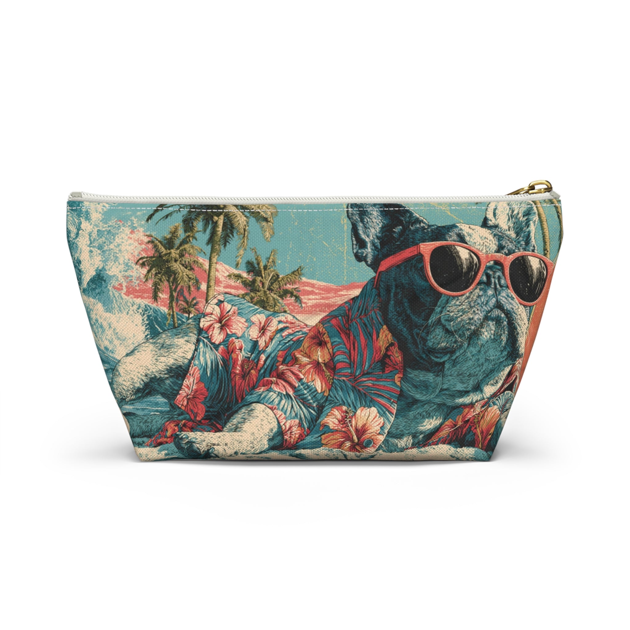 French Bulldog Accessory Pouch – Cute Frenchie Cosmetic & Travel Bag for Dog Lovers