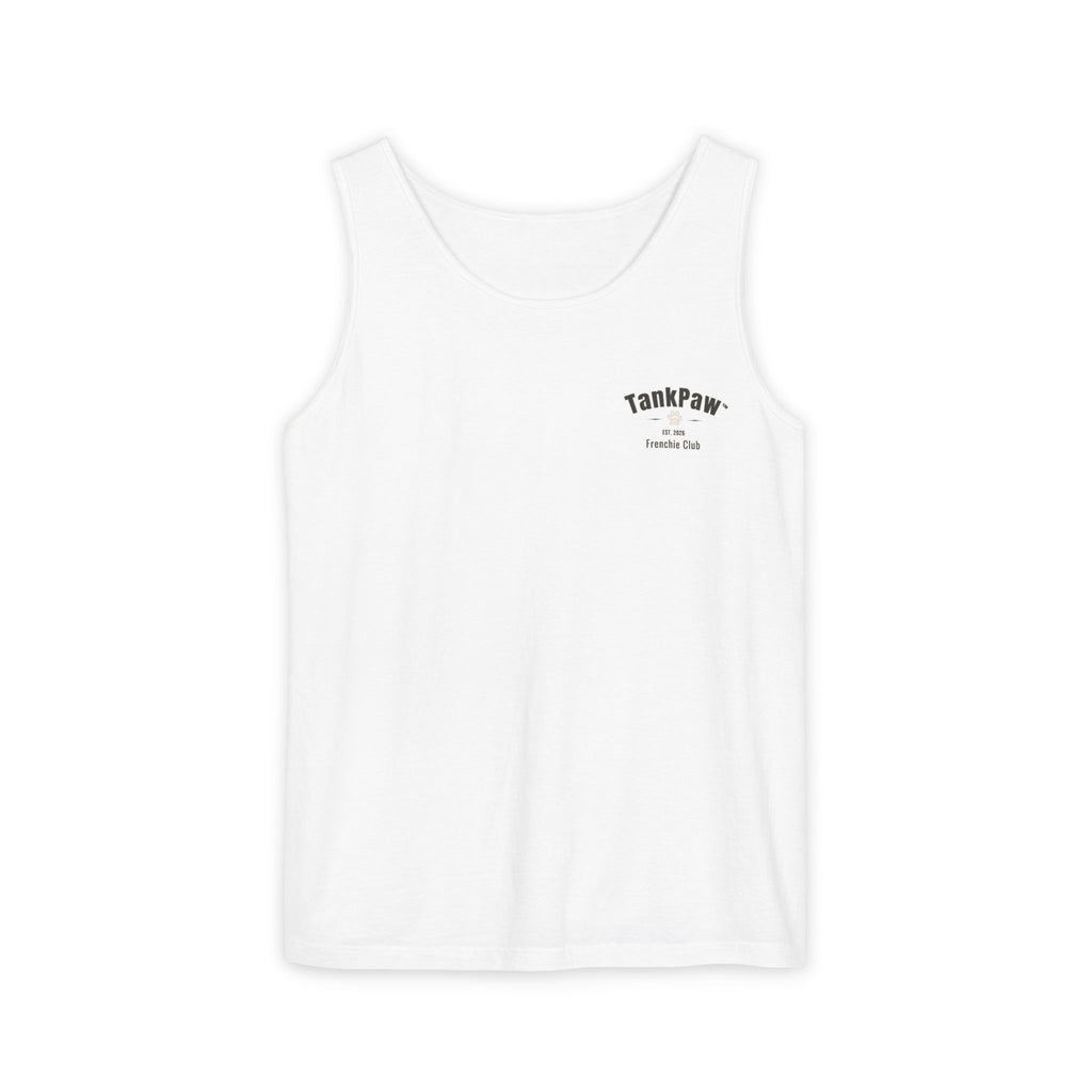 DJ French Bulldog Tank Top – EDM Festival Sleeveless Shirt for Frenchie Lovers