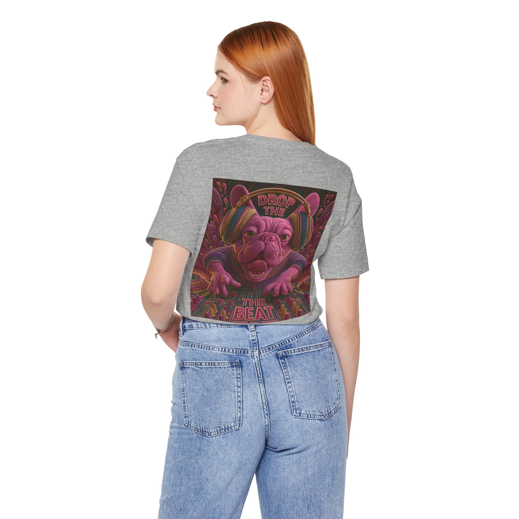 Electric French Bulldog T-Shirt – Neon DJ Dog Shirt for Music Lovers