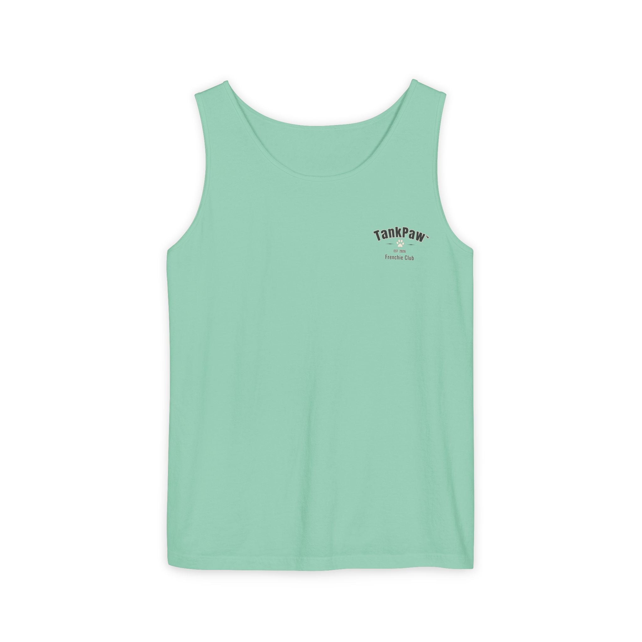 Music Festival Tank Top – "Drop the Beat" Frenchie DJ Graphic Tank