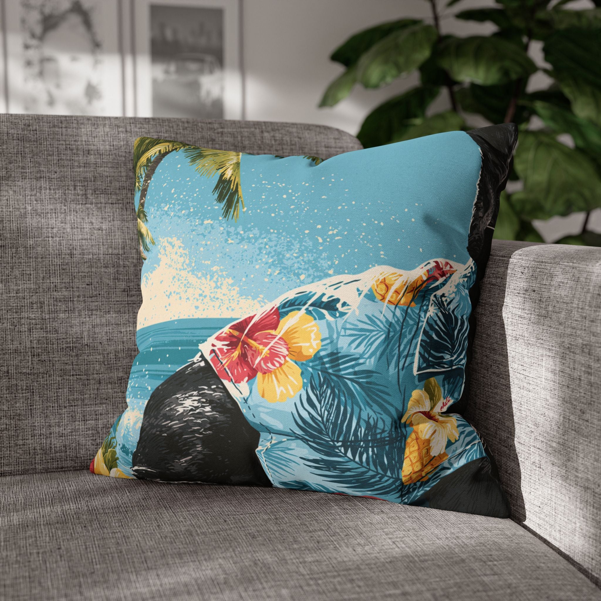 French Bulldog Throw Pillow – Cute Frenchie Decorative Cushion for Dog Lovers