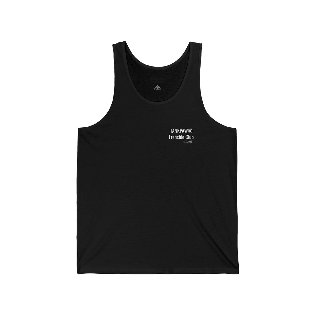 TankPaw® Frenchie Strong Club Premium Tank Top – Vintage French Bulldog Gym Tank