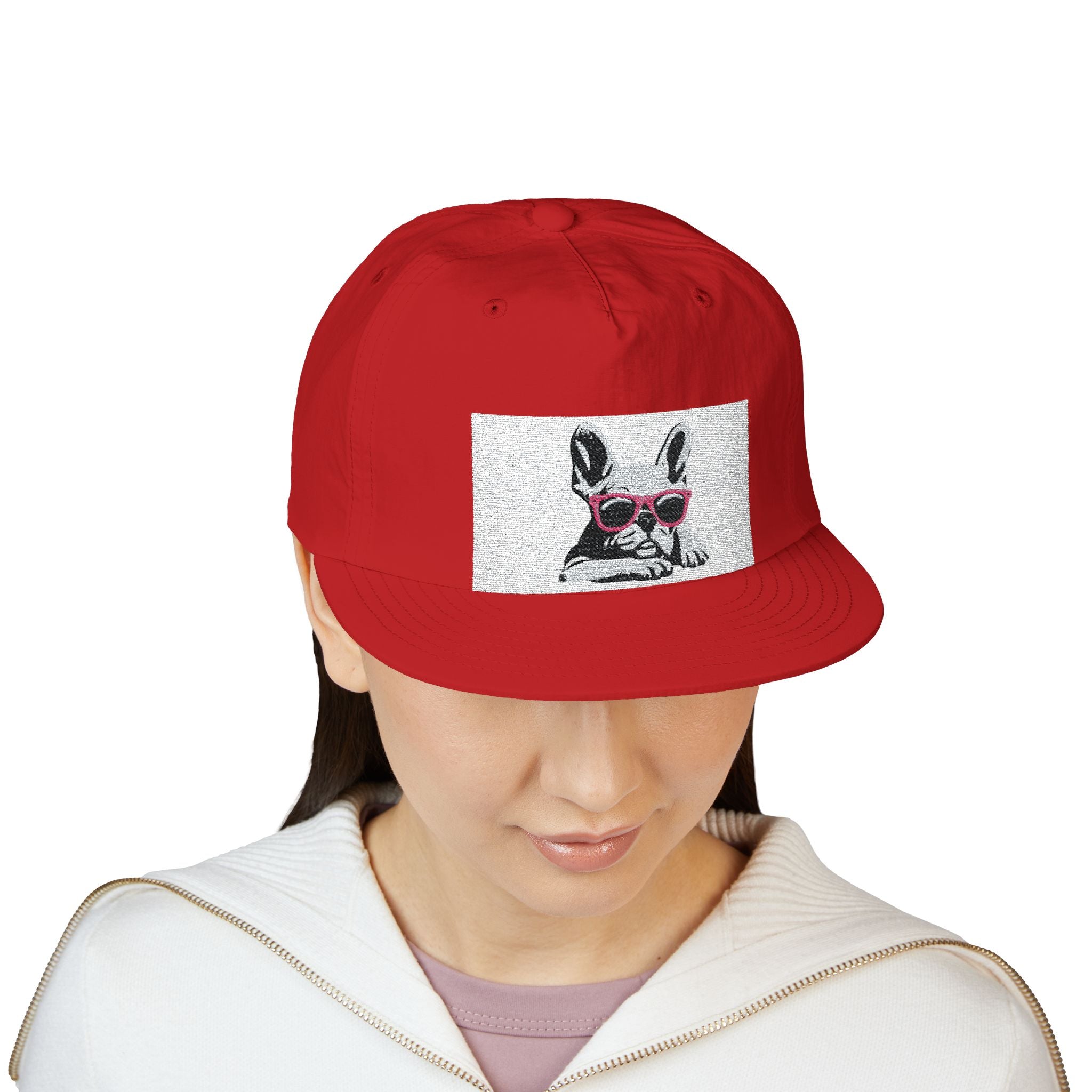 Surf Cap —French Bulldog Mom Hat – Embroidered Baseball Cap for Frenchie Lovers