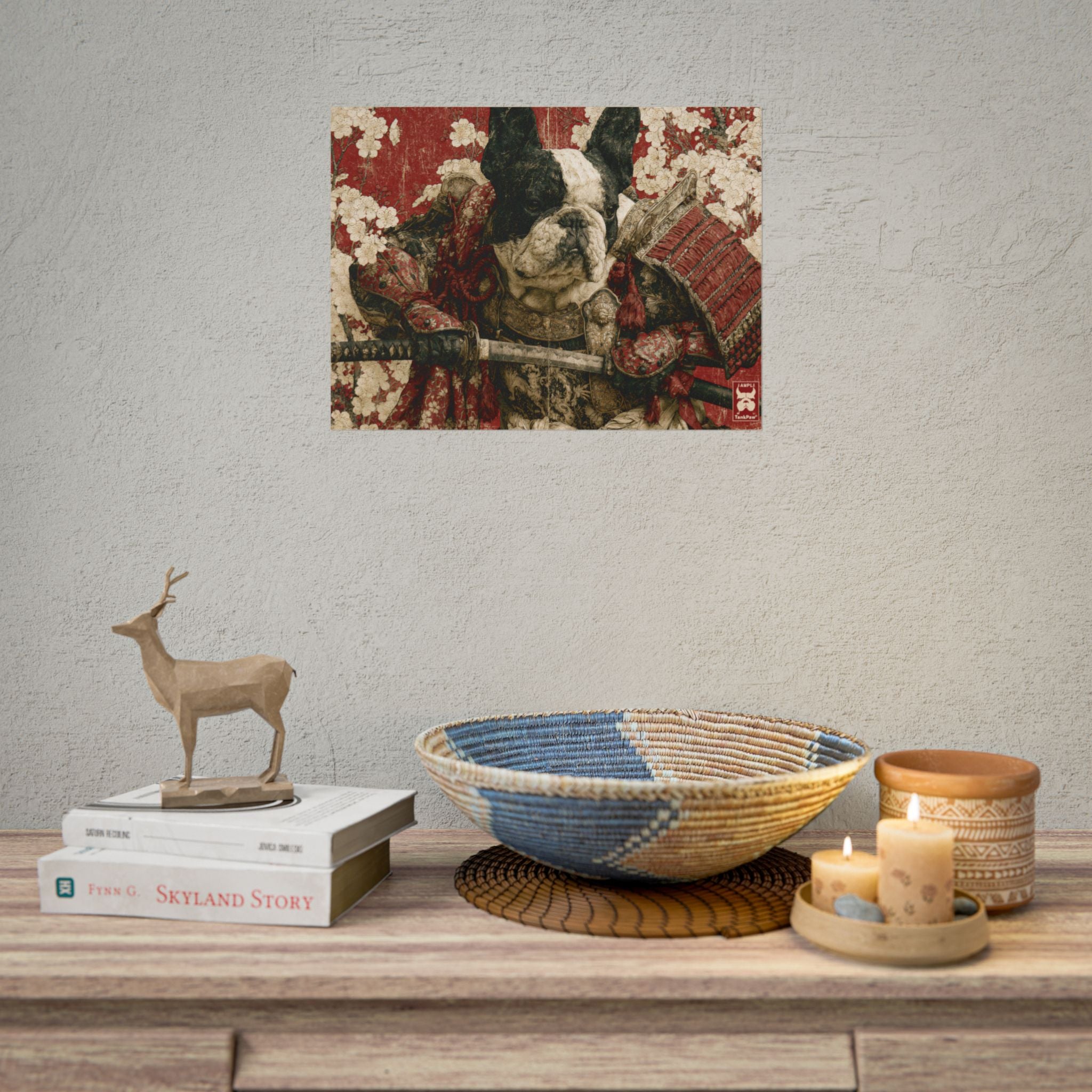 TankPaw® French Bulldog Wall Art Poster – Premium Vintage Frenchie Decor