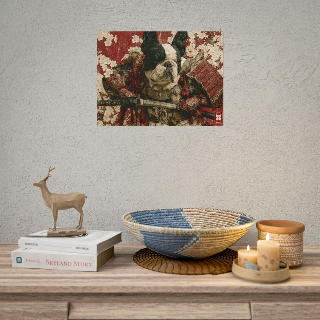 TankPaw® French Bulldog Wall Art Poster – Premium Vintage Frenchie Decor