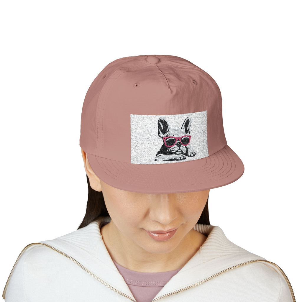 Surf Cap —French Bulldog Mom Hat – Embroidered Baseball Cap for Frenchie Lovers
