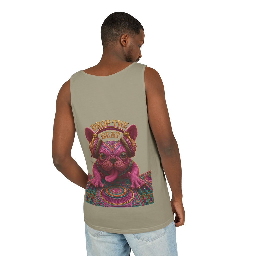 French Bulldog DJ Tank Top – EDM Music Festival Shirt for Dog Lovers | TankPaw™