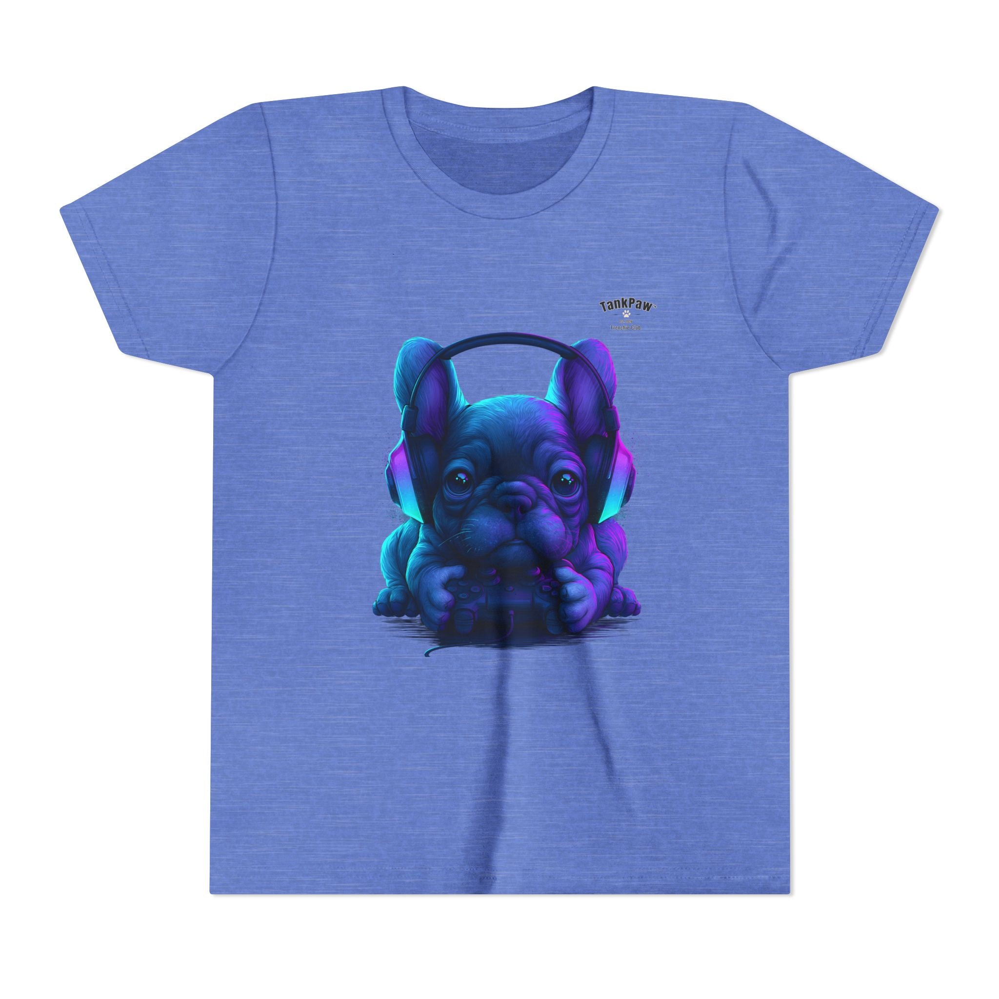 Youth French Bulldog Graphic T-Shirt – Cool Frenchie Tee for Kids & Teens