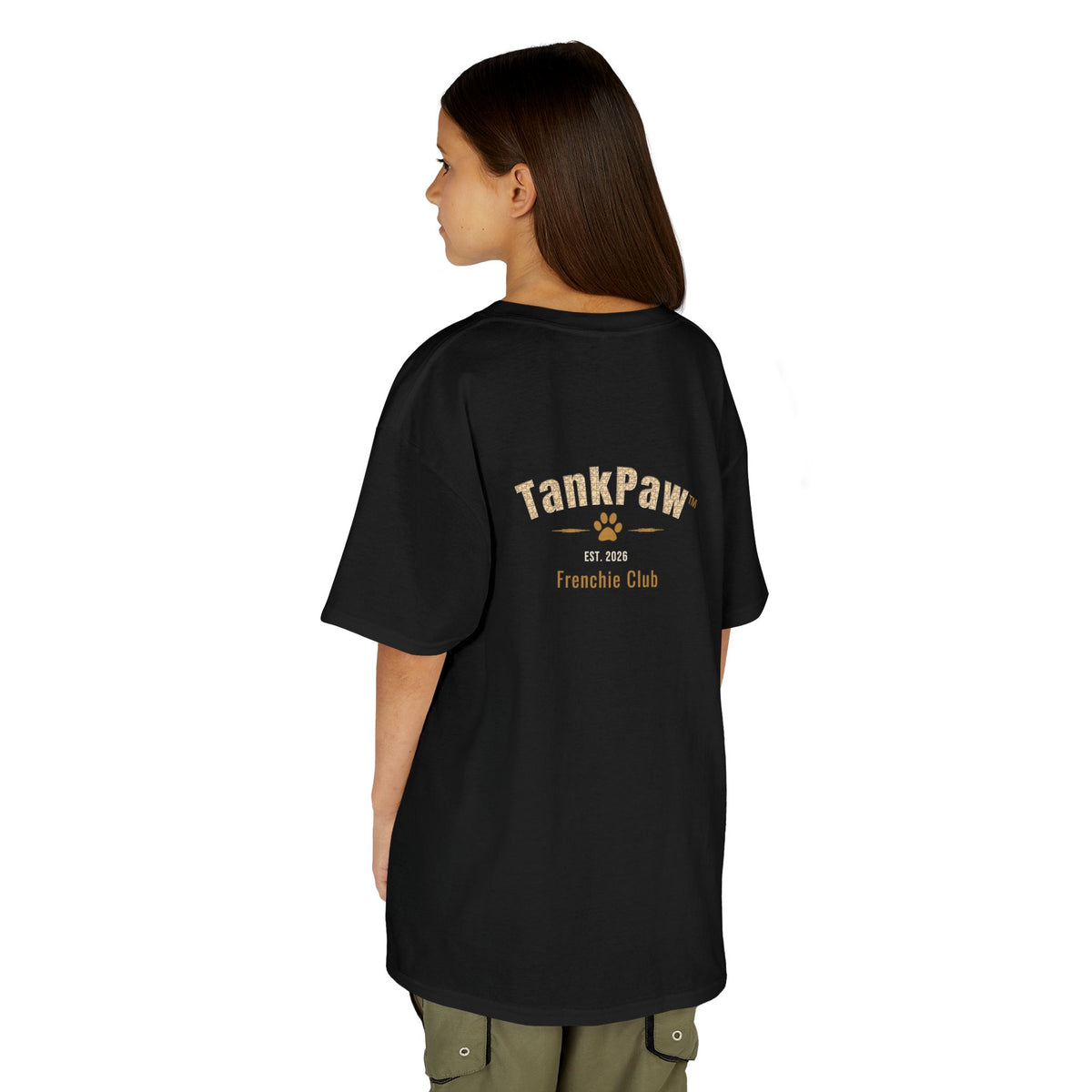 Cute French Bulldog Kids T-Shirt | TankPaw™ Kids Collection