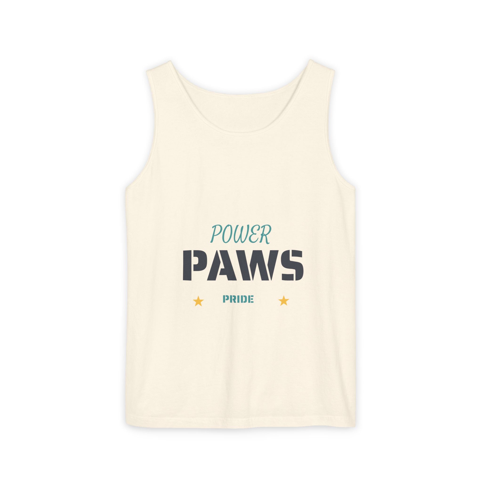 Power Paws Tank Top — "Frenchie Strong" Graphic Dog Fitness Tank