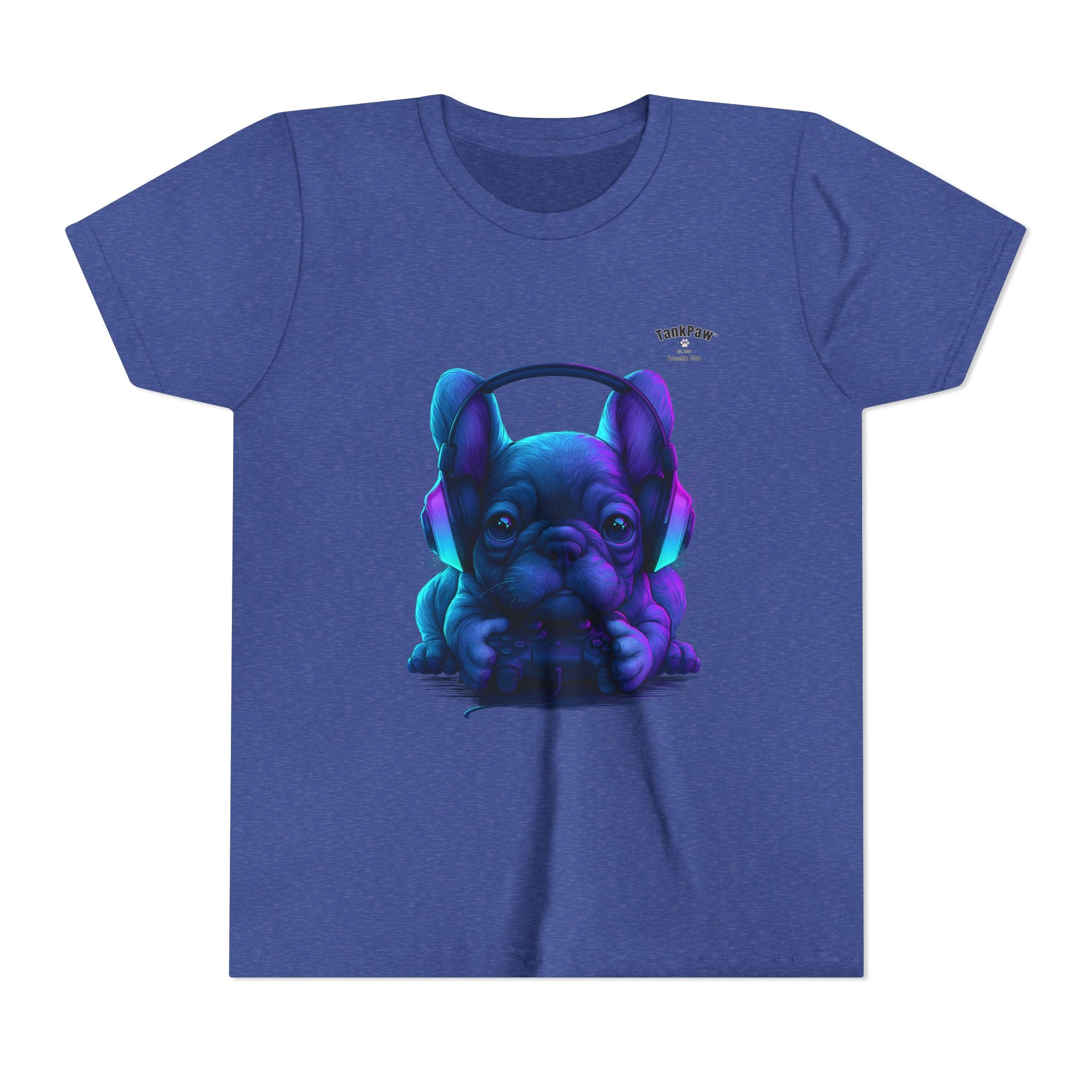 Youth French Bulldog Graphic T-Shirt – Cool Frenchie Tee for Kids & Teens