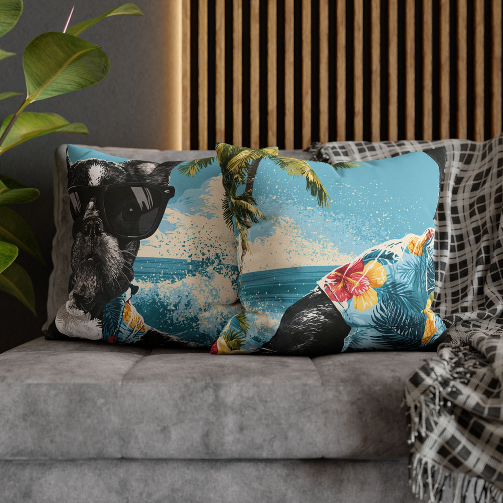 French Bulldog Throw Pillow – Cute Frenchie Decorative Cushion for Dog Lovers