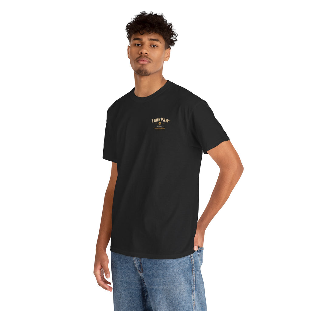 Frenchie Strong Club Vintage Gym T-Shirt | TankPaw™