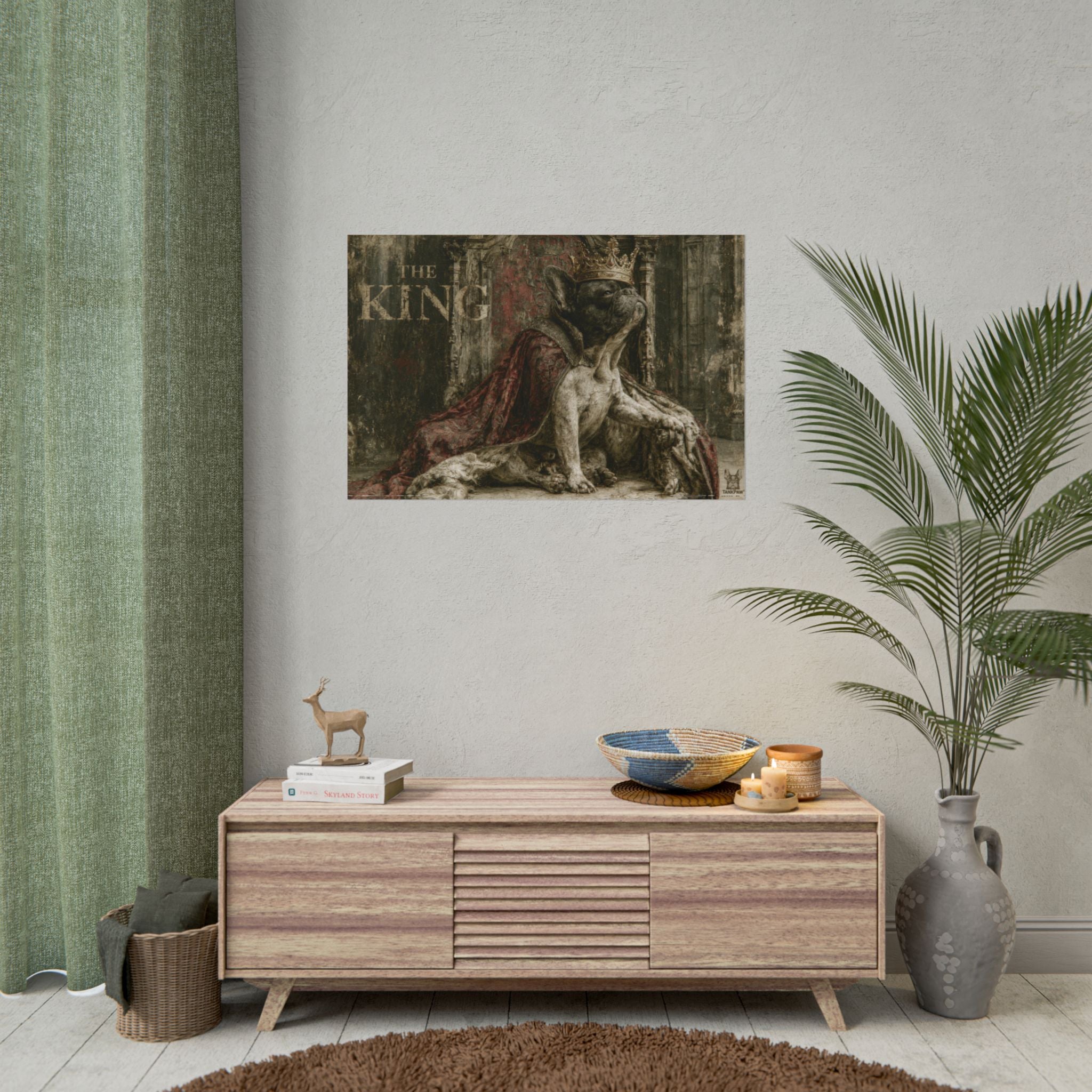 TankPaw® French Bulldog Wall Art Poster – Premium Vintage Frenchie Decor