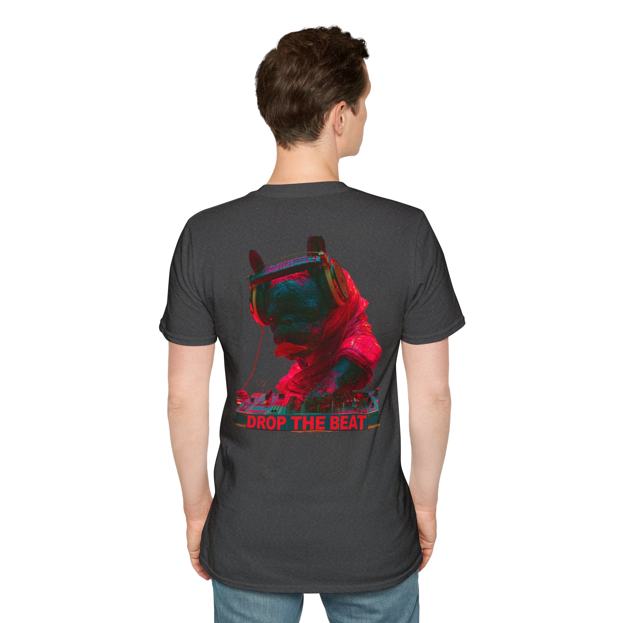 Frenchie Beats T-Shirt – DJ French Bulldog Music Festival Graphic Tee