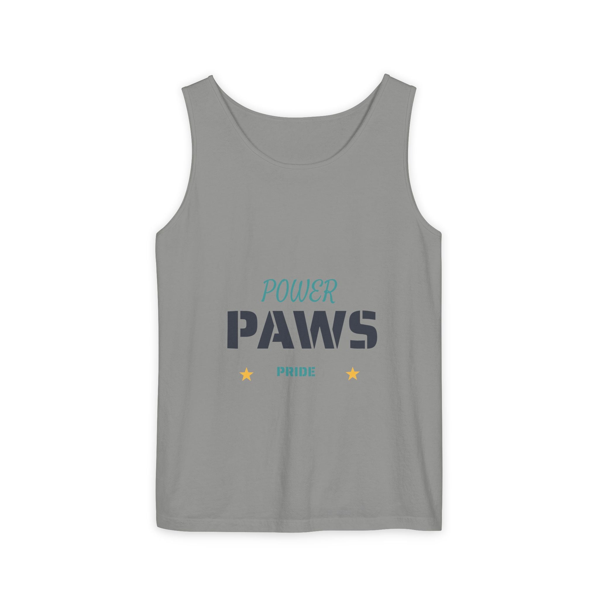 Power Paws Tank Top — "Frenchie Strong" Graphic Dog Fitness Tank