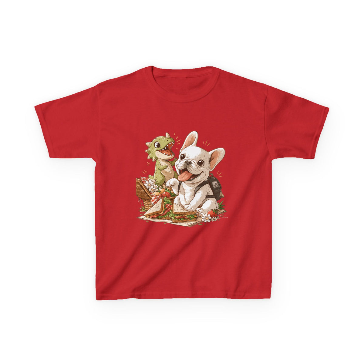 Cute French Bulldog Kids T-Shirt | TankPaw™ Kids Collection