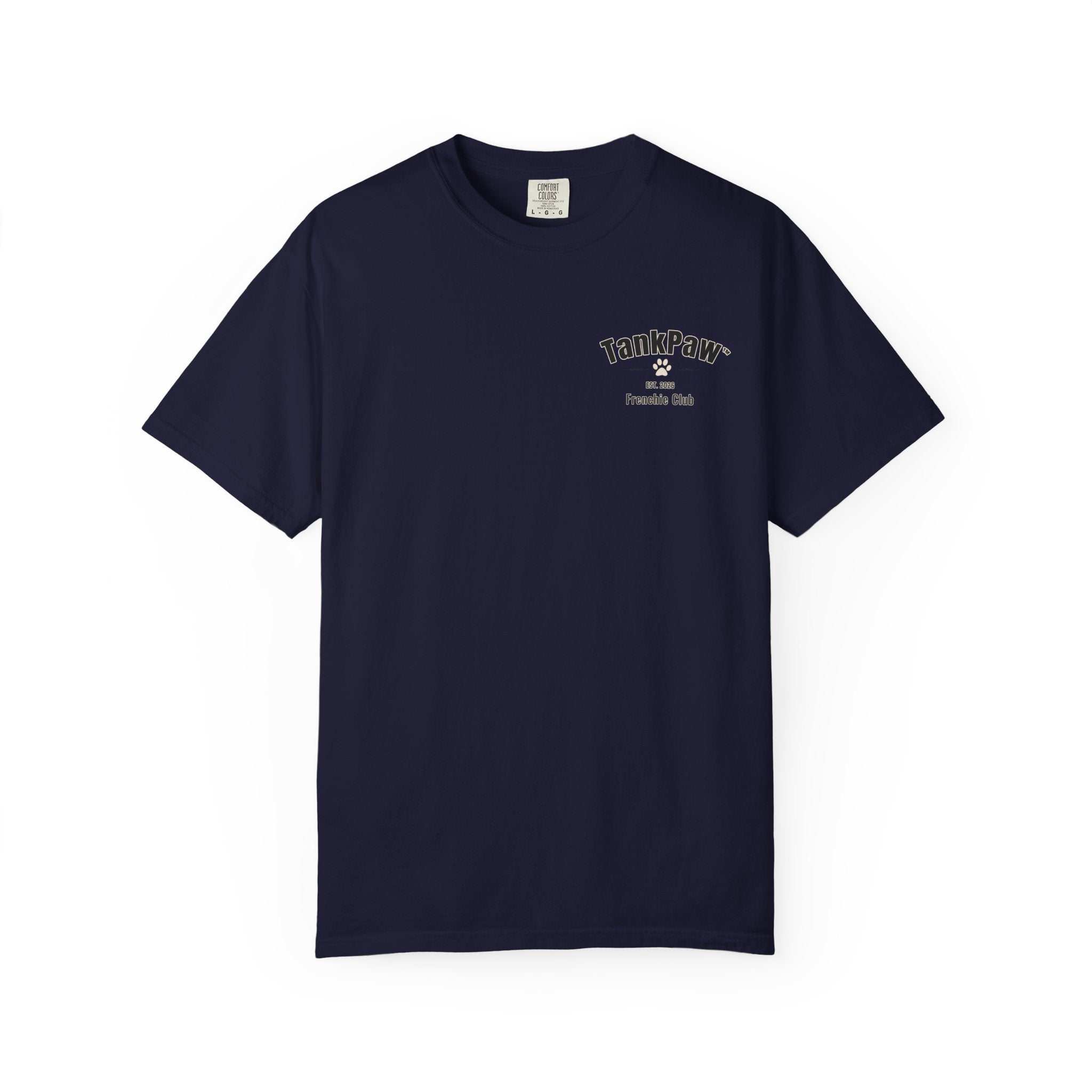 "Frenchie Strong Club" Muscular Dog Pet T-Shirt — Cute Frenchie Weightlifting Graphic Tee