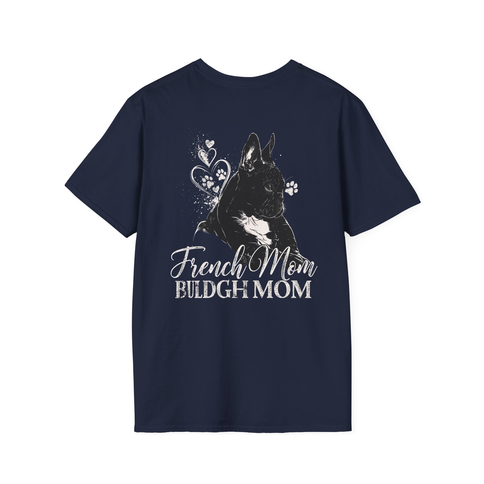 French Bulldog Mom T-Shirt | Proud Dog Mom Gift | Cute Frenchie Lover Apparel | TankPaw